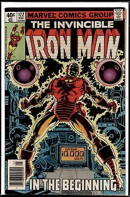 Buy 1979 Iron Man #122 Origin Of Tony Stark Marvel Comic • 15.88£