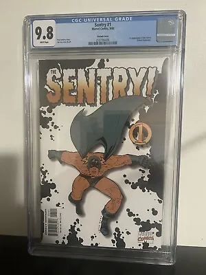 Buy Sentry #1 CGC 9.8 (Marvel 2000) Variant Cover 1st Appearance Of Sentry KEY BOOK • 277.04£