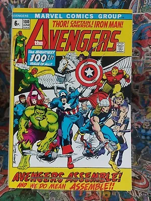 Buy Avengers #100 NM- Marvel Every Avenger Barry Windsor-Smith Art • 149.95£