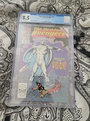 Buy West Coast Avengers #45 CGC 8.5 (Jun 1989, Marvel) John Byrne, 1st White Vision • 39.58£