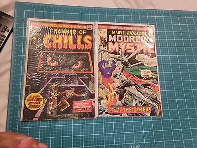 Buy Marvel Chillers 2 Modred The Mystic 2nd App & Chamber Of Chills 9 Marvel Comics • 7.91£