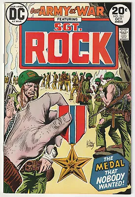Buy Our Army At War #261 VF+ 8.5 DC War Sgt. Rock Joe Kubert 1973 A High Grade GEM!! • 19.98£