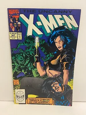 Buy Uncanny X-Men #267 (1990) Marvel Comics Key 2nd Gambit App Newsstand Edition • 12£