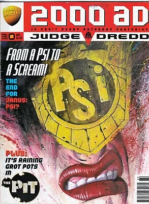 Buy 2000 Ad Featuring Judge Dredd -  Prog. 984 - 22 March 1996 • 1.25£
