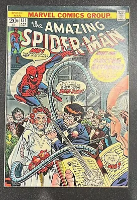 Buy Amazing Spider-Man #131, 1974, Aunt May & Dr. Ock Marriage Cover, NM • 55.60£