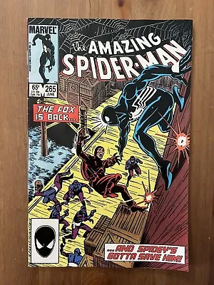 Buy Amazing Spider-man #265, VF/NM 9.0, 1st Print; 1st Silver Sable • 37.07£