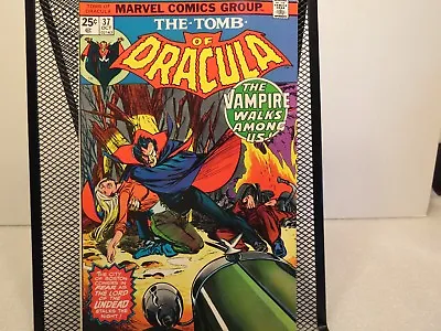 Buy Marvel Comics The Tomb Of Dracula #37 October 1975, Very Nice Condition • 19.15£