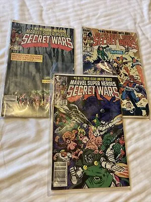 Buy Marvel Super Heroes Secret Wars - Lot Of 3 - #4 #5 # 6 • 21.40£