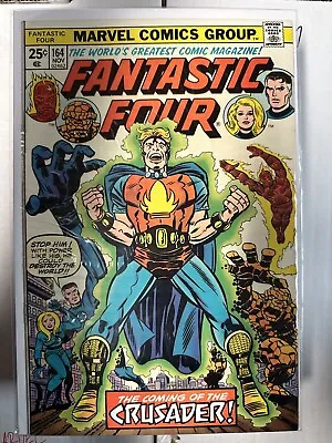 Buy Fantastic Four #164 - 1st FRANKIE RAY & THE CRUSADER - High Grade Bronze Age Key • 23.70£