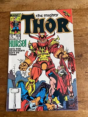 Buy Mighty Thor #363 Marvel Comics Kurse And Throg Appearances Cover 1986 • 8.03£