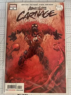 Buy Absolute Carnage #4 2020 NM Cover A Donny Cates Ryan Stegman Marvel Comic • 7.91£
