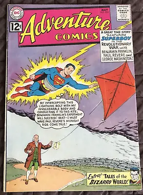 Buy 1962 DC Adventure Comics #296 Superboy Benjamin Franklin • 12.76£