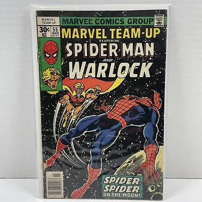 Buy  Marvel Team-Up Featuring Spider-Man And Warlock  Issue # 55 • 3.94£