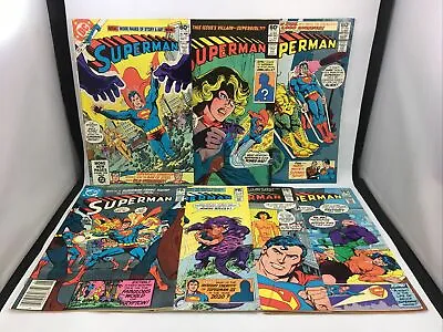 Buy Superman 360 - 366 DC Comics 1981 6 Issues Superman Of 2020 Supergirl VF • 14.23£