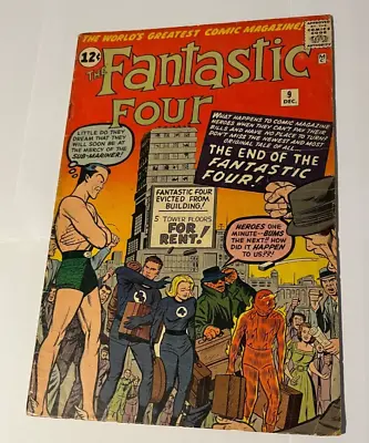 Buy Fantastic Four 9 3rd Appearance Of SM 1962 Original Owner • 245.09£