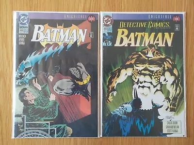 Buy Batman Knightfall, DC Comics, 93, Parts 17-18, Batman 499, Detective 666 • 4.90£