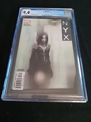 Buy NYX 3 CGC 9.4 Marvel 2004 1st Appearance X-23 Laura Kinney Wolverine's Daughter • 493.93£