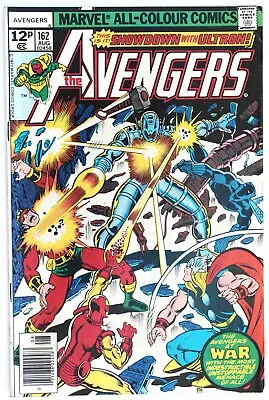 Buy AVENGERS 162 A Fn Bronze Age 1977 Marvel Comic ULTRON First JOCASTA +FREE COMIC • 5.99£
