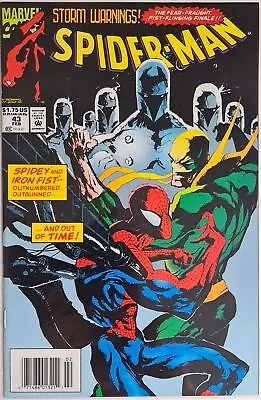 Buy Spider-Man #43 (02/1994) Iron Fist Appearance - Newsstand Edition - NM - Marvel • 6.10£