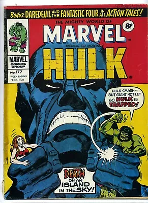Buy Mighty World Of MARVEL Starring The INCREDIBLE HULK # 177 • 5.99£