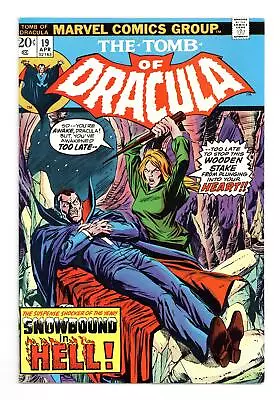 Buy Tomb Of Dracula #19 VG+ 4.5 1974 • 20.79£