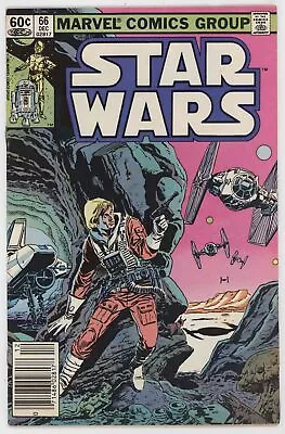 Buy Star Wars 66 Marvel 1982 VF Luke Skywalker Tie Fighter Tom Palmer • 7.95£