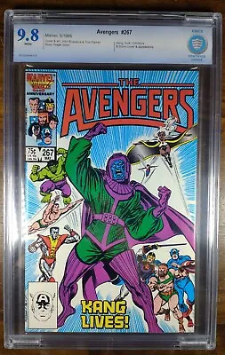 Buy Avengers #267 (May 1986, Marvel) CBCS 9.8 Like CGC WP First Council Top Census • 95.93£