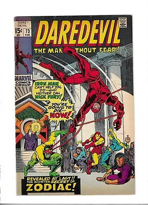 Buy Daredevil # 73 Fine [1971] Cents Copy • 14.95£