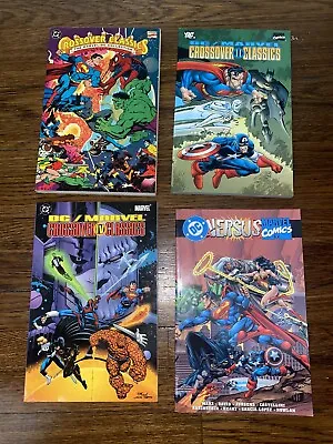 Buy Marvel DC Crossover Classics TPB Lot Spider-Man Superman Batman X-men Lot • 95.14£