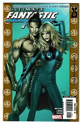 Buy Ultimate Fantastic Four #25 - Marvel 2004 - Cover By Greg Land [Ft Namor] • 5.99£