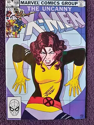 Buy Comics: Uncanny X Men 168 1983, 1st Cameo Appearance Madelyne Pryor. • 30£