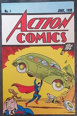 Buy Action Comics #1 (10 Cents 1992 Reprint) Vf+ • 33£