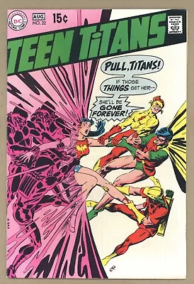 Buy Teen Titans 22 (VF+) Neal Adams NEW WONDER GIRL COSTUME ON LAST PG! 1969 DC X796 • 72.82£