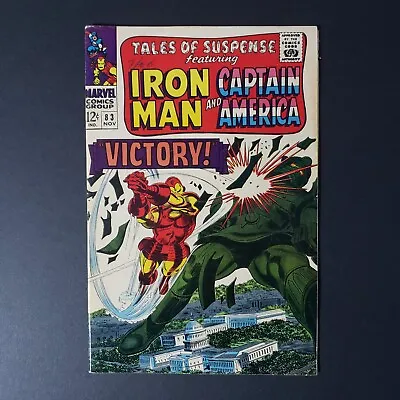 Buy Tales Of Suspense #83 | Marvel 1966 | 1st Tumbler | Jack Kirby | FN • 22.20£