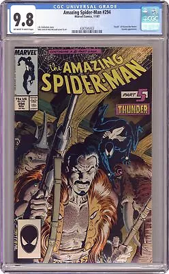 Buy Amazing Spider-Man #294D CGC 9.8 1987 4387045003 • 315.14£
