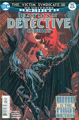 Buy Detective Comics #943 Tynion Batman Robin Batwoman Rebirth Variant A NM/M 2016 • 3.19£