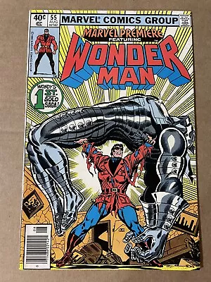 Buy Marvel Premiere #55 1st Wonder Man Solo Story Marvel Comics 1980 MCU Disney+ • 28.08£