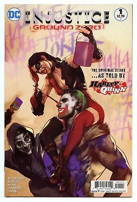 Buy DC Comics Injustice Ground Zero #1 Harley Quinn Read Once Bagged & Boarded • 4.99£