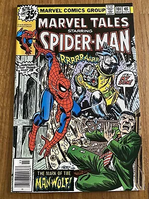Buy Marvel Tales Amazing Spider-man #101 - 1978 - Marvel Comics - Manwolf • 22.50£