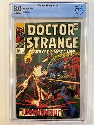Buy Doctor Strange #172 CBCS 8.0 1968 Gene Colan Roy Thomas Dormammu • 103.05£
