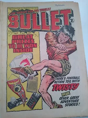 Buy Bullet 54 UK Comic 1977 Weekly Fireballs A To Z Of Sport On Target  Big Thrills • 9.89£