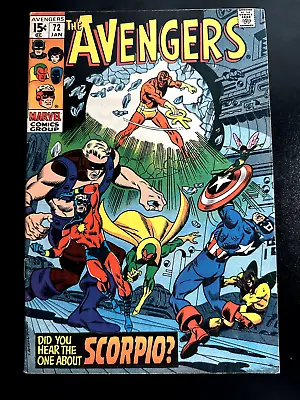 Buy Avengers #72 (1970) 1st App. Zodiac Cartel FN 6.0 • 14.98£