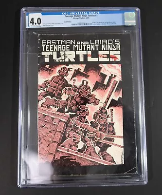 Buy Teenage Mutant Ninja Turtles #1, 3rd Print, CGC 4.0, OFW To White Pages • 439.53£