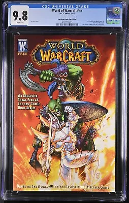 Buy World Of Warcraft #nn 1sp WoW App In Comics Jim Lee SDCC Ashcan 2007 CGC 9.8 • 180.56£