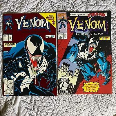 Buy Marvel Comics Venom Lethal Protector Issues #1 And 2 NM Condition • 47.40£