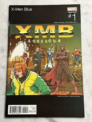 Buy X-Men Blue #1 Hip-Hop Variant By Villalobos In NM! (Marvel, 2017) • 9.01£