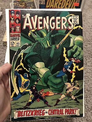 Buy The Avengers #45 Marvel 1967  Blitzkrieg In Central Park  Stan Lee • 14.22£
