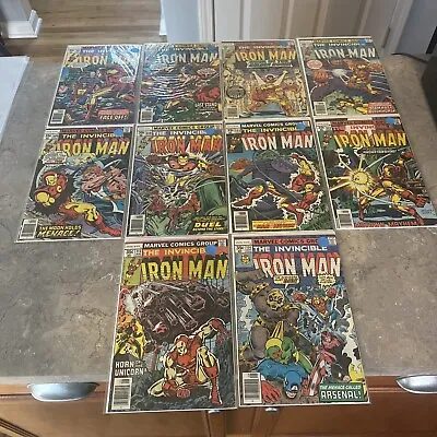 Buy Iron Man #105 - 114 Marvel 1977/ 78 10 Book Lot Books Are All In Great Condition • 80.43£