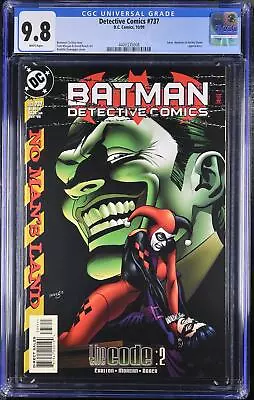 Buy Detective Comics 737 CGC 9.8 4400335008 Batman, Joker, Huntress & Harley Quinn • 71.48£