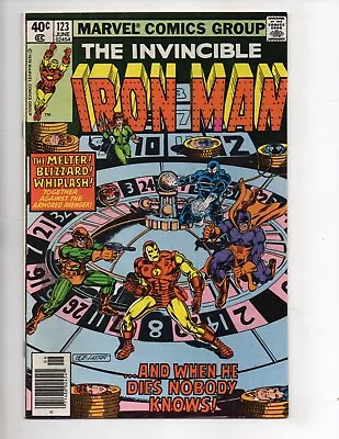 Buy Marvel Comics Iron Man Volume 1 Book #123 High Mid Grade 1979 Bronze Age Comic • 12£